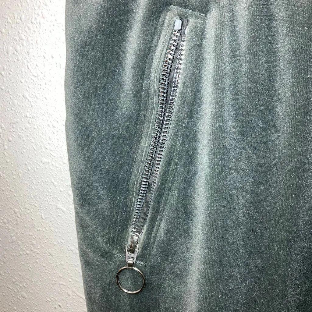 Nike grey fleece joggers Cozycore lounge activewear atheisure Medium #119 - Image 7