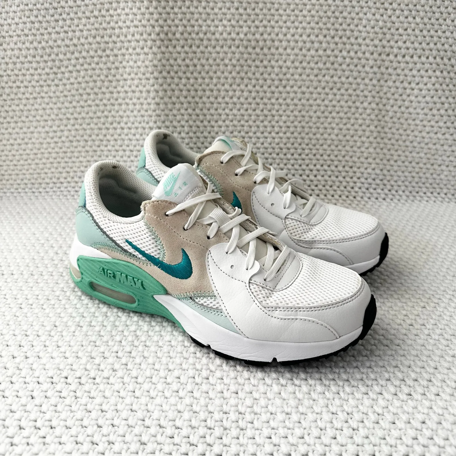 Nike Air Max Excee Sneakers Teal Nebula Jade Ice Women Sz 8 CD5432-127 - Image 3