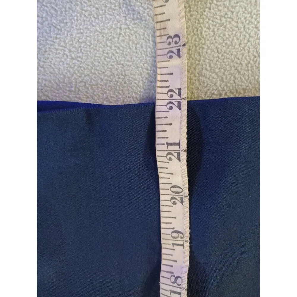 Rampage womens navy blue 3 button jacket polyester nylon blend size 6 - Image 4