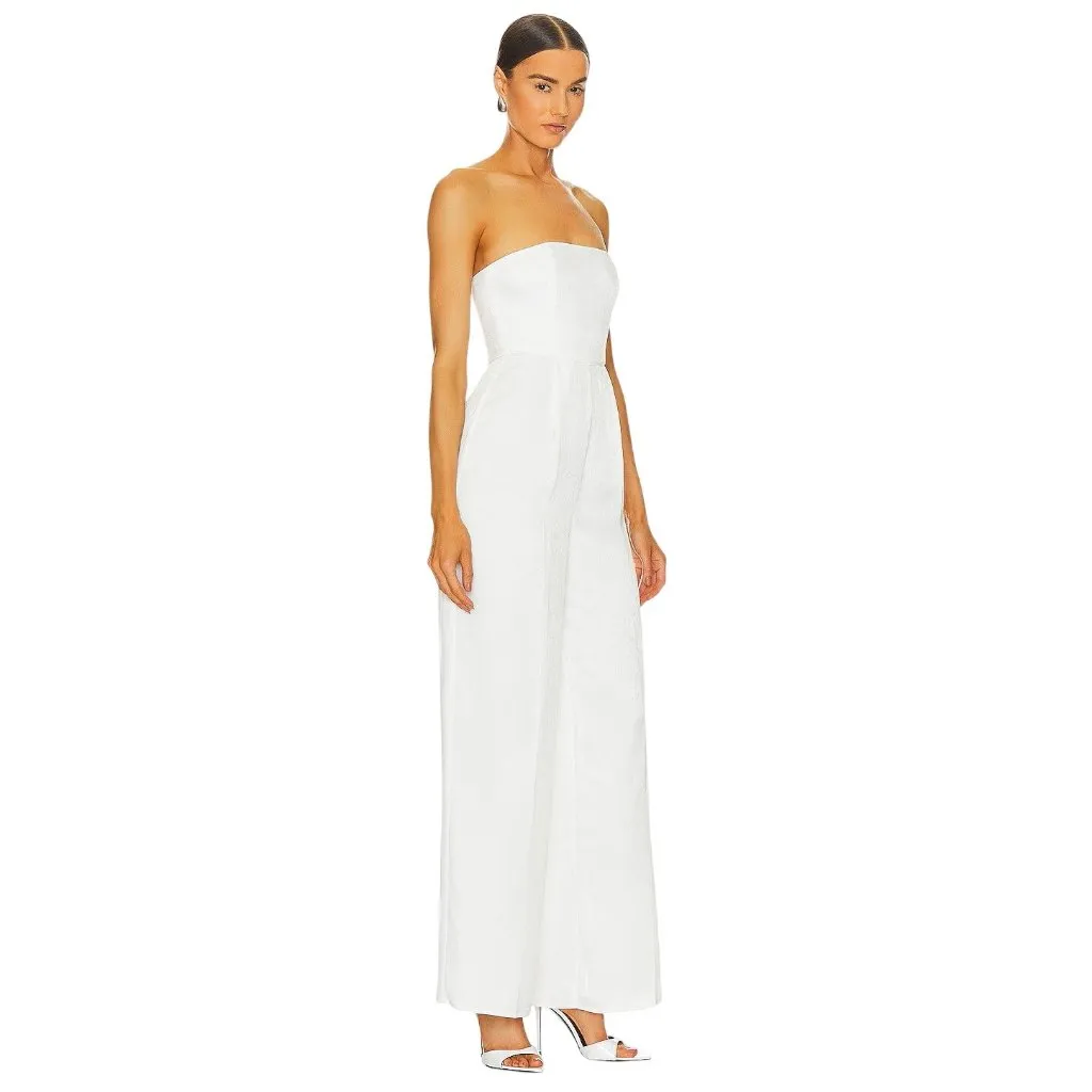 Lovers and Friends Cambri Jumpsuit in Ivory White XX-Small New Womens outfit - Image 3
