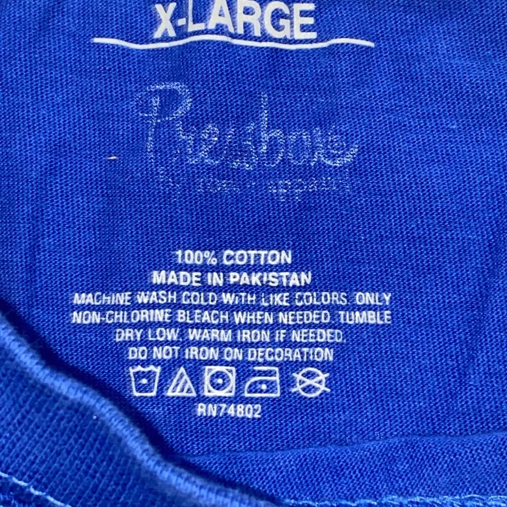 Pressbox Blue Florida Gators Long Sleeve Shirt WO SIZE XL DESIGN ON BACK CLEAN - Image 2