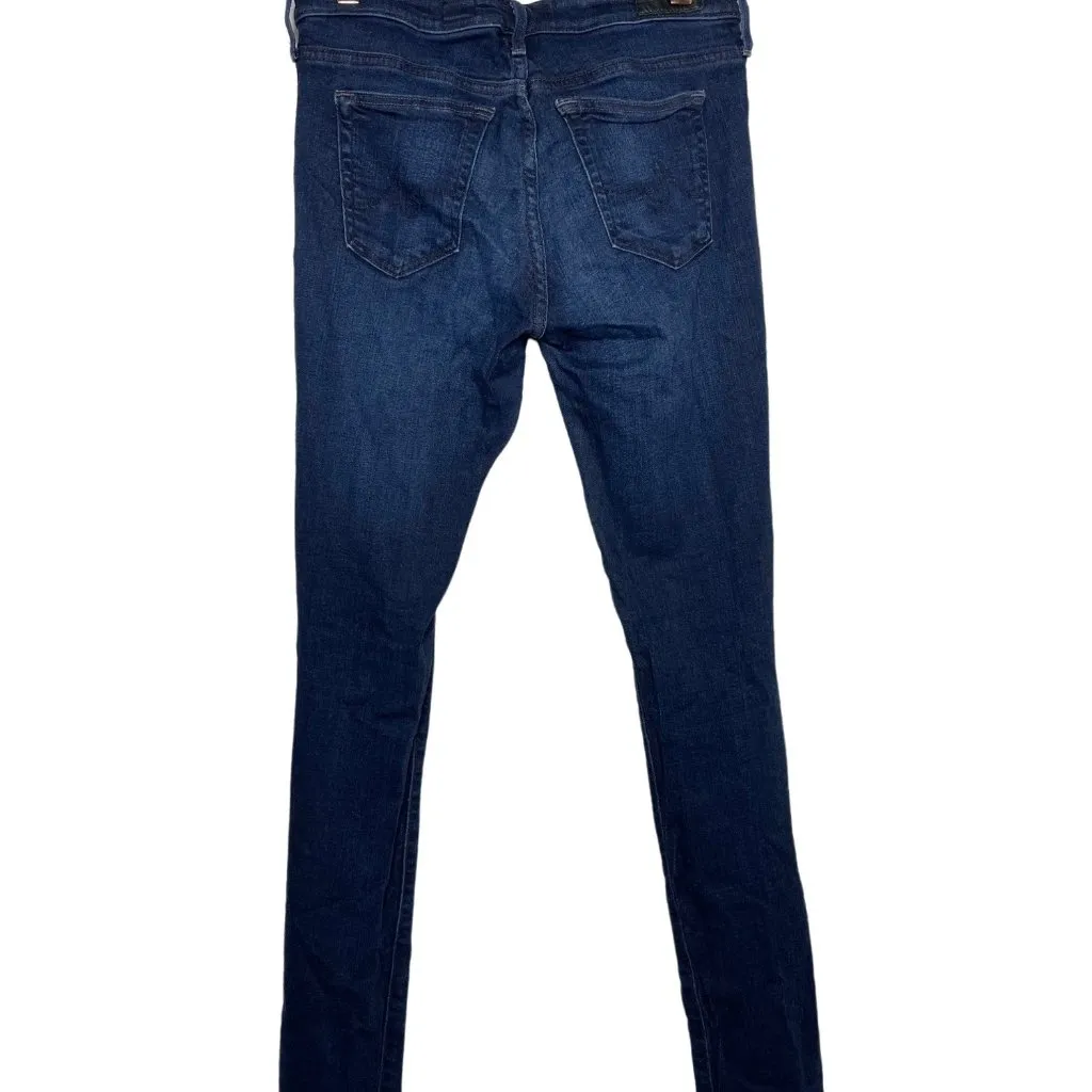 AG Adriano Goldschmied The Leggings Size 27 Super Skinny Jeans Dark Wash - Image 6