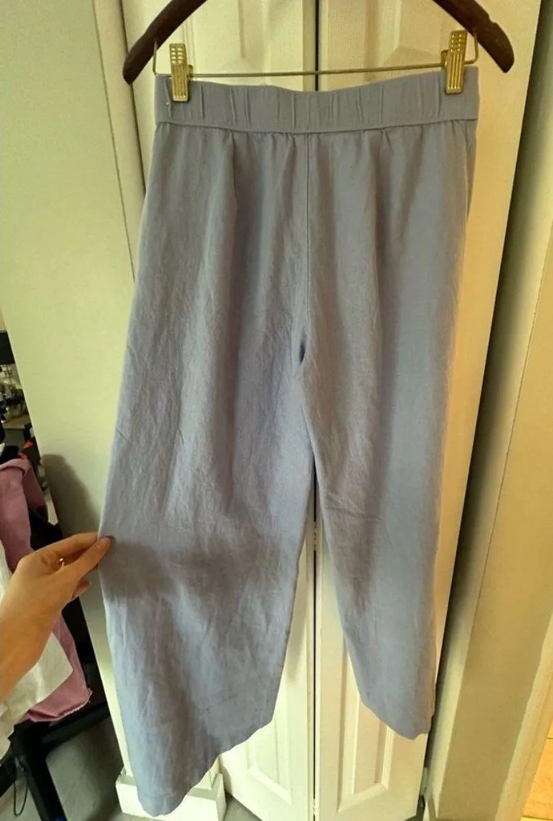 Abercrombie Linen Wide Leg Pant  - Image 4
