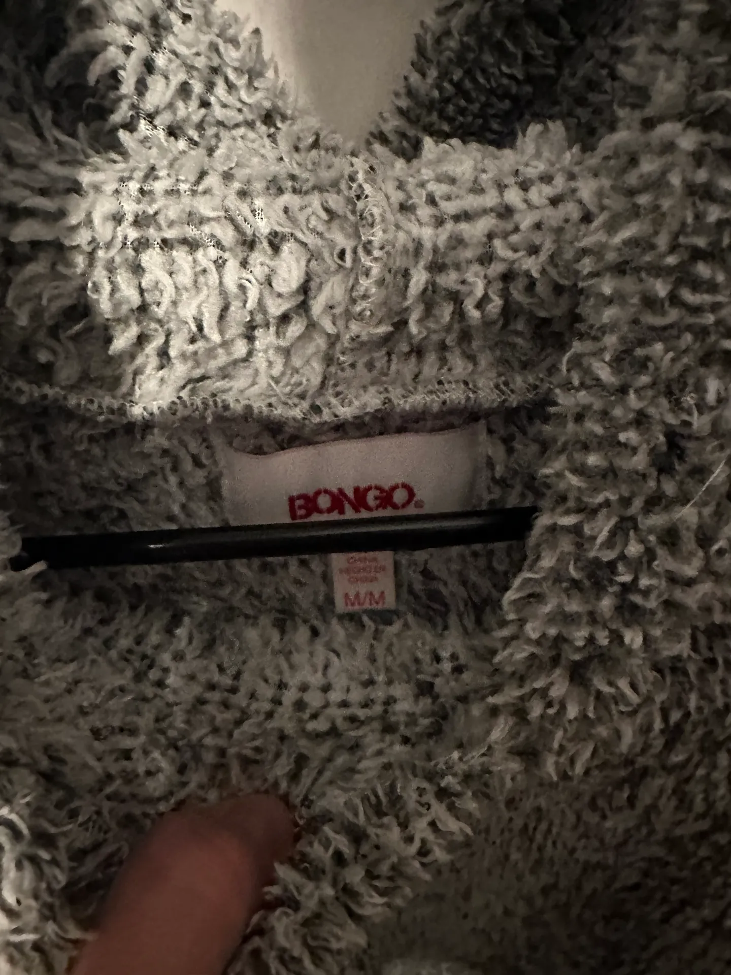 Cropped Pullover Gray Size M - Image 4