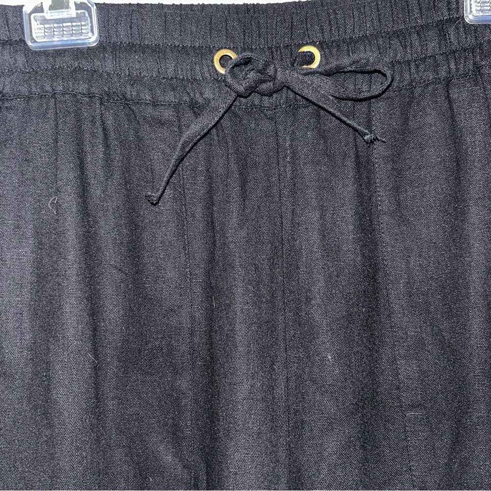 Zenana Lined Blend Black Pants Women’s Medium - Image 2