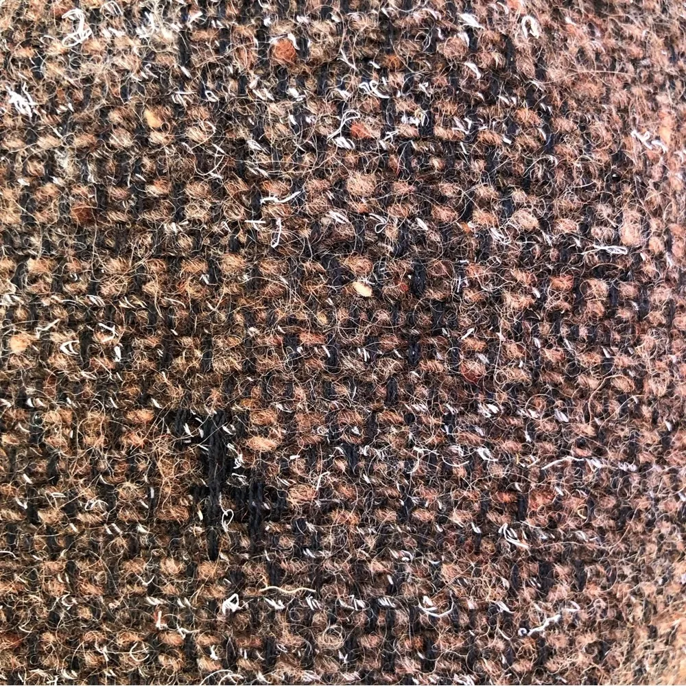 Le Collezioni  Brown Virgin Wool Blend Blazer M - Image 9