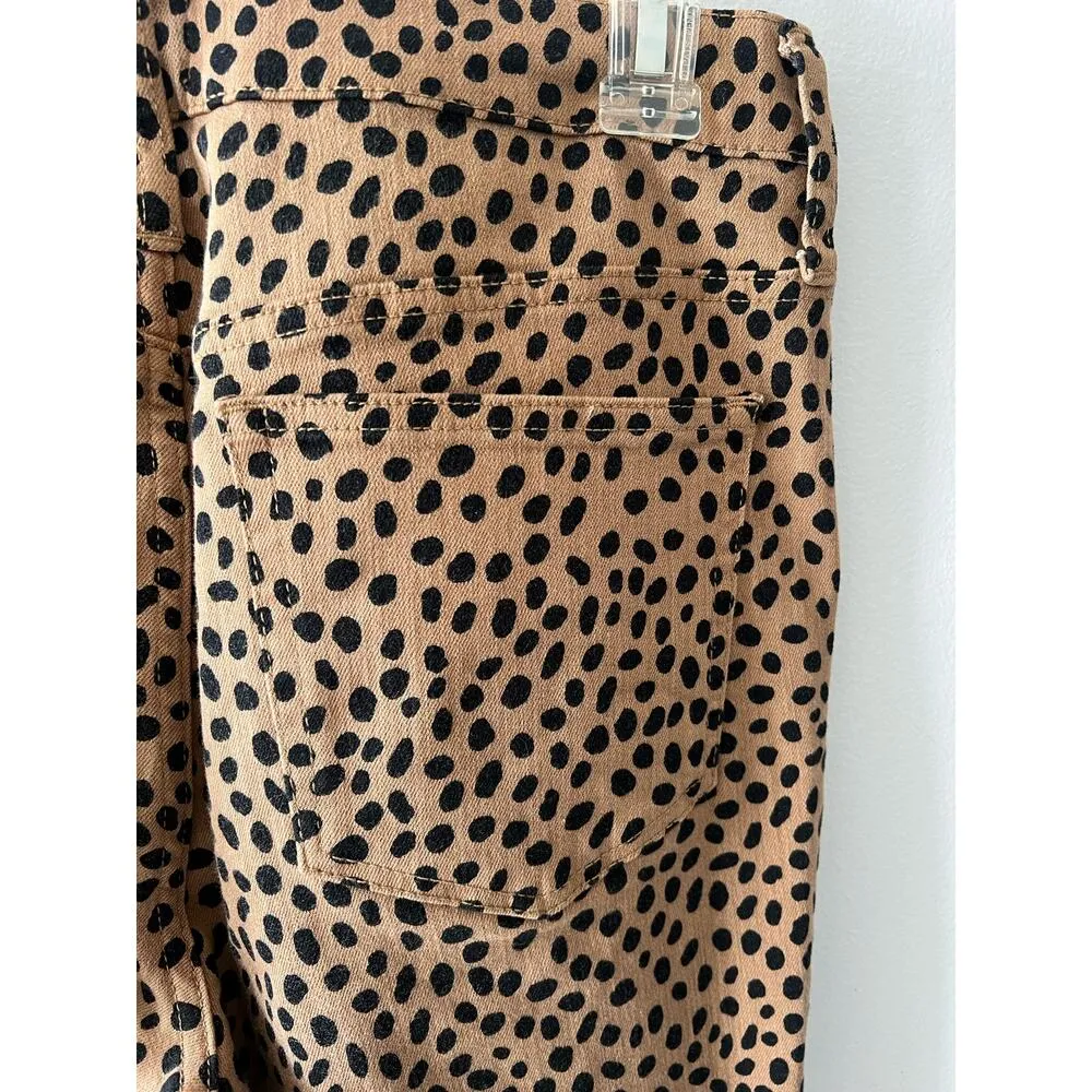 J.Crew Jeans Women's 29 Animal Print High Rise Toothpick Skinny Cheetah Festival - Image 7