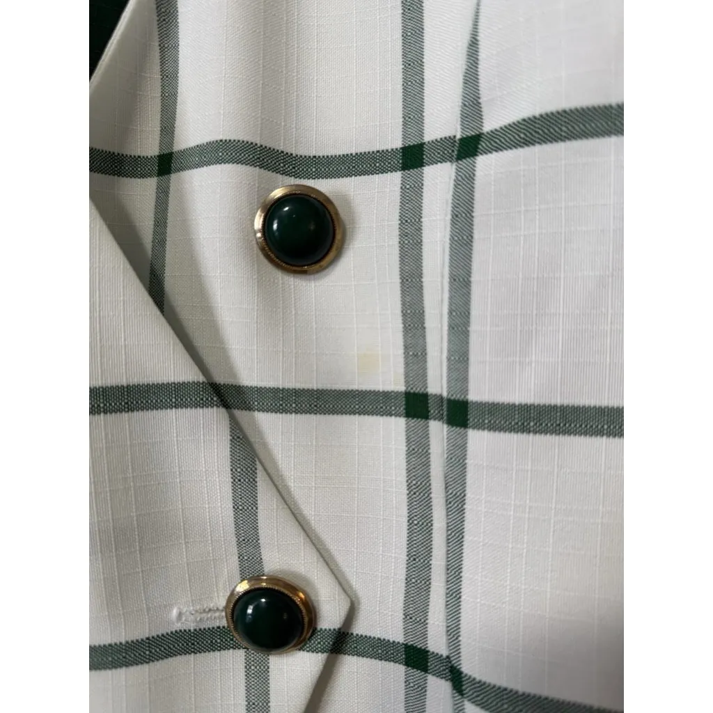 Reina Women Size 12 Two Piece Skirt Blazer Set Office Professional Career VTG - Image 11