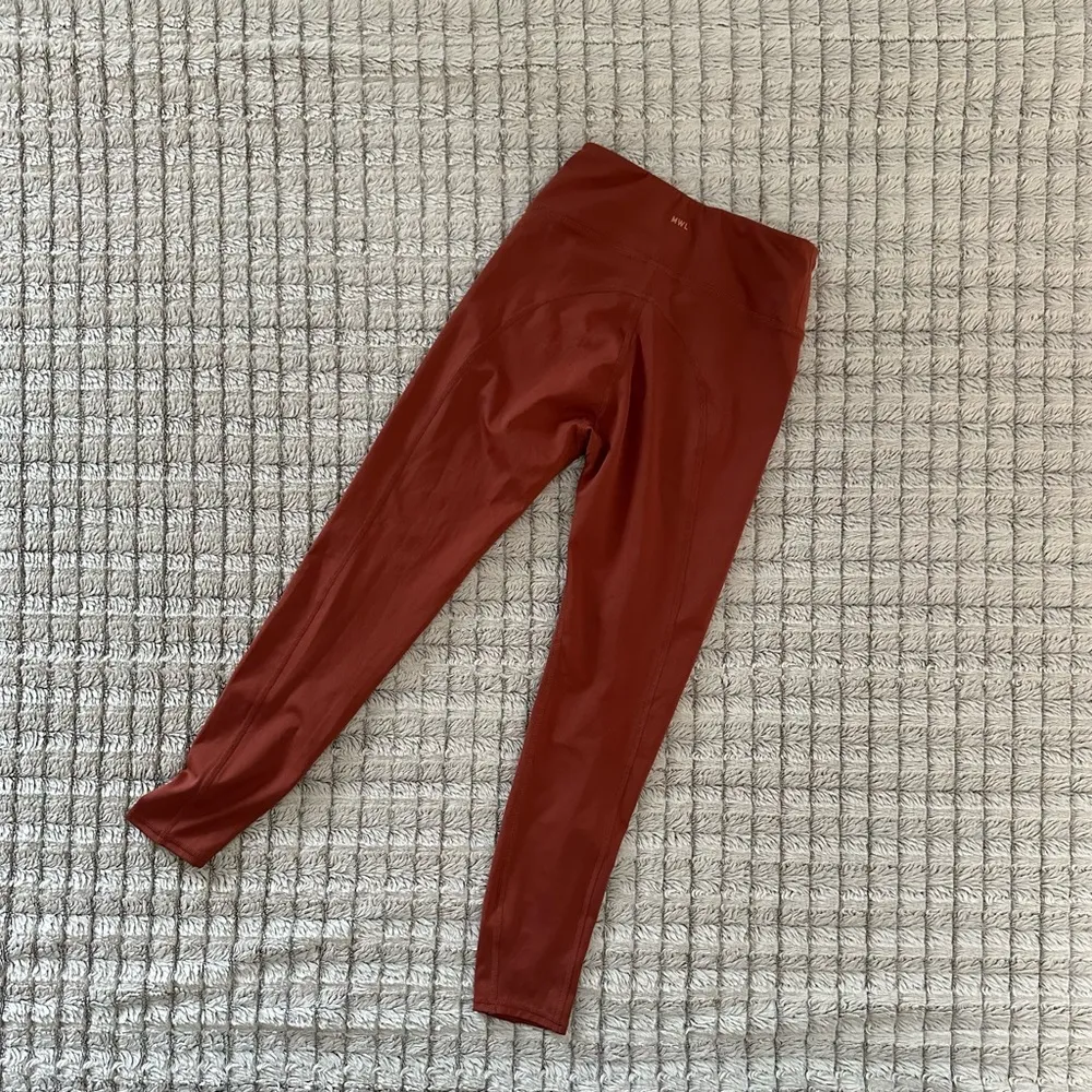 Madewell Women's Rust Leggings - Image 3