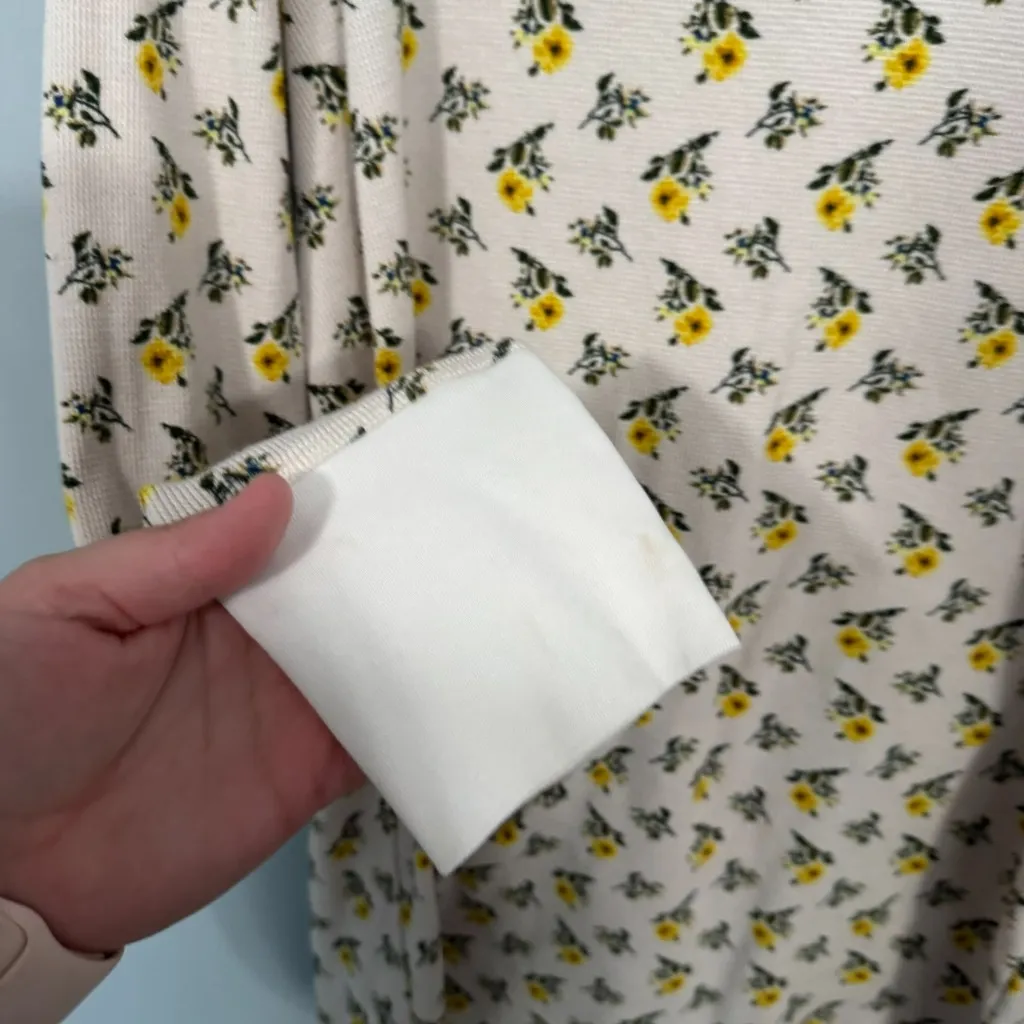 Victoria's Secret Waffle Knot Floral Short Nightgown Women’s Size XL Cotton Blend - Image 2