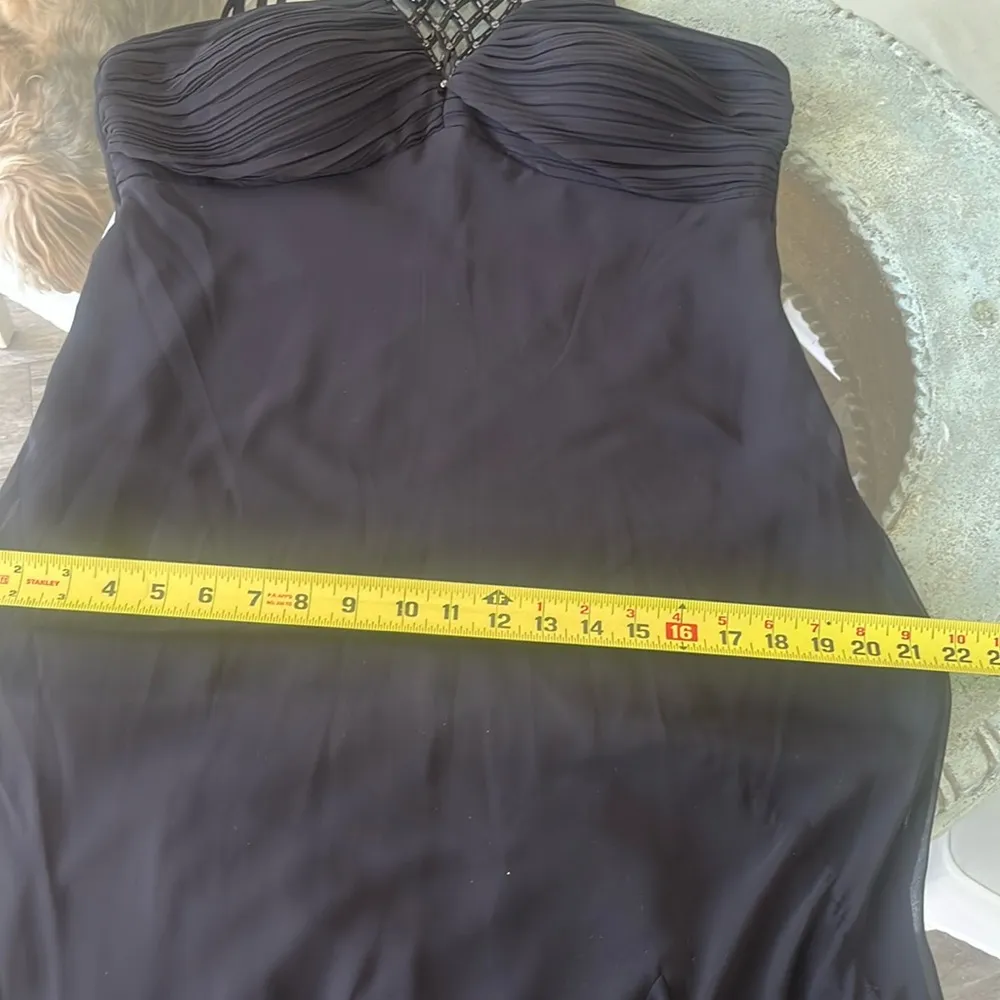 Vintage Y2K Womens Dress Whimsigoth Fairy 90s Fairy Vamp Goth black Maxi medium - Image 7