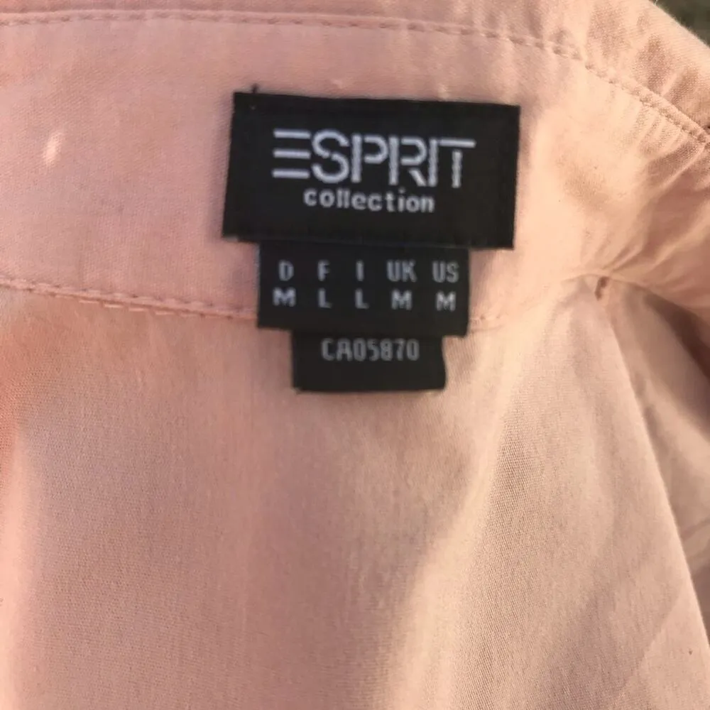 Esprit  sleeveless button down blouse - Image 3
