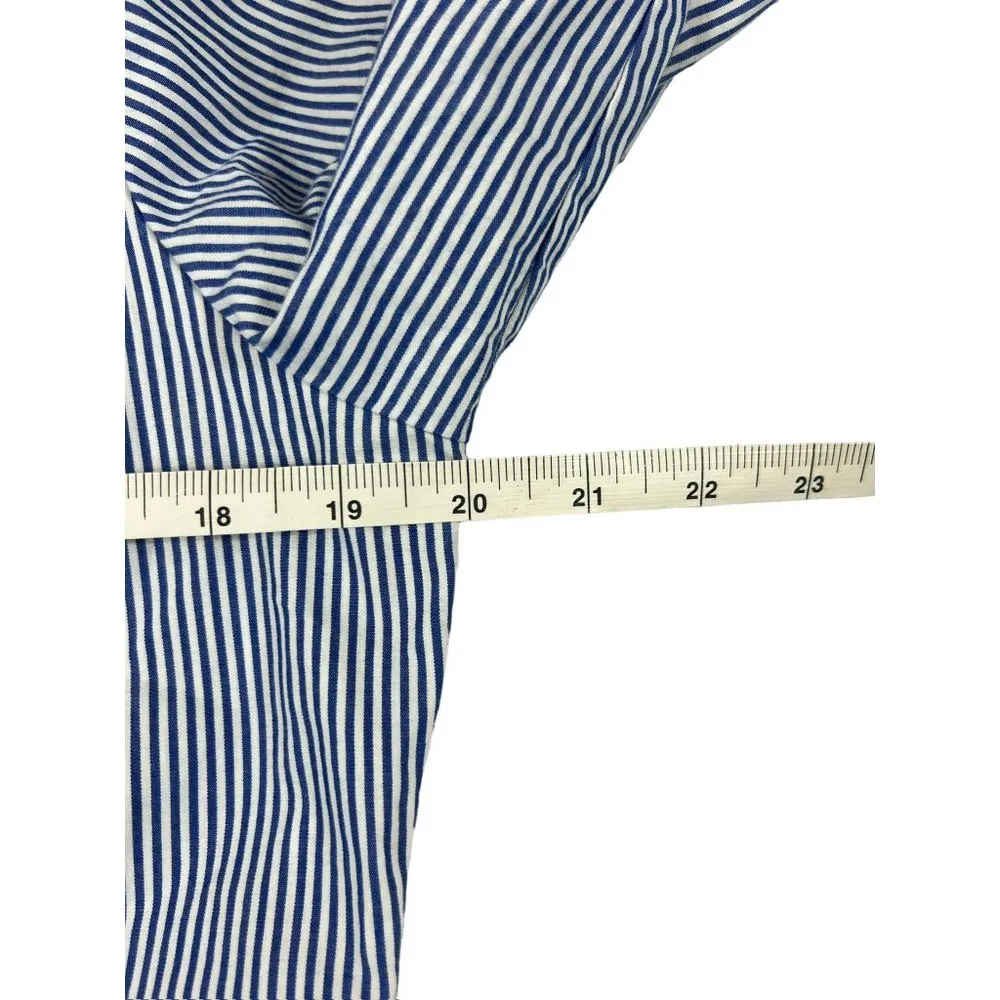 Zac & Rachel Women's Stripped Buttoned Shirt Size L - Image 4