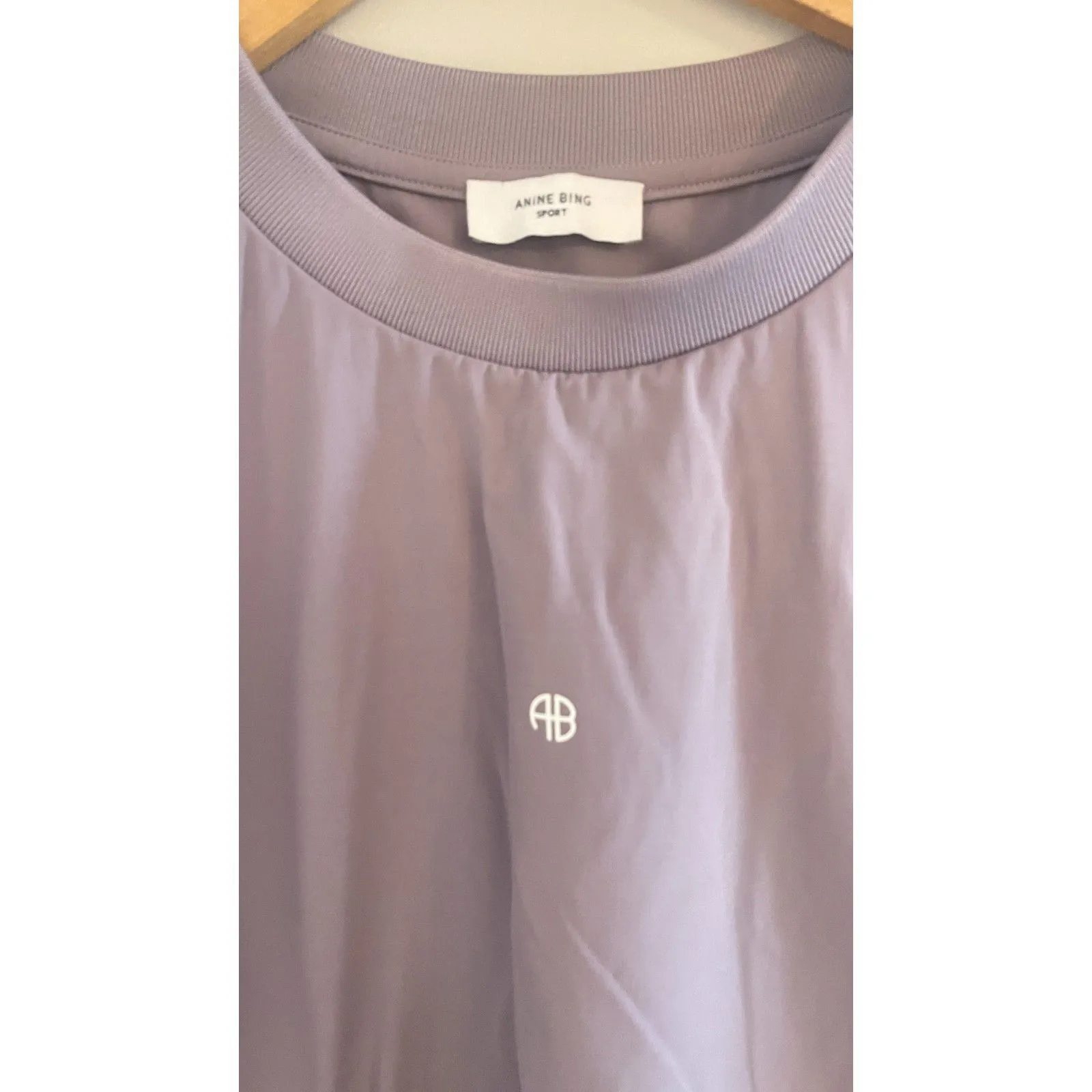 ANINE BING  Purple Crop Top - Image 6