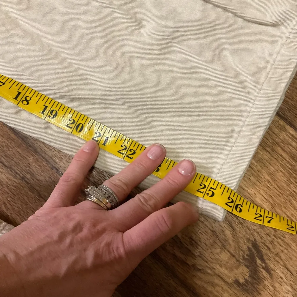 HYFVE Womens Cargo Cream Overalls Size Large Beige - Image 9