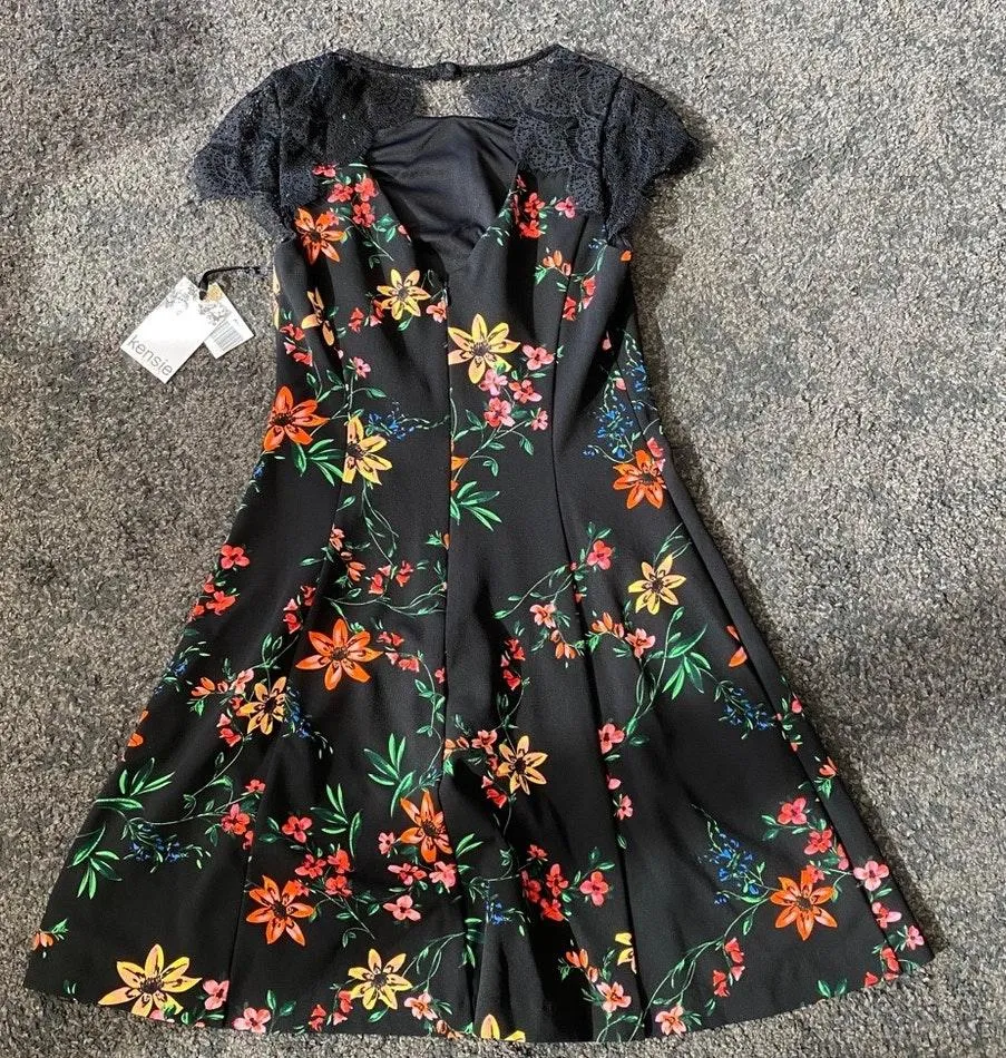 Kenzie floral lace dress - Image 4