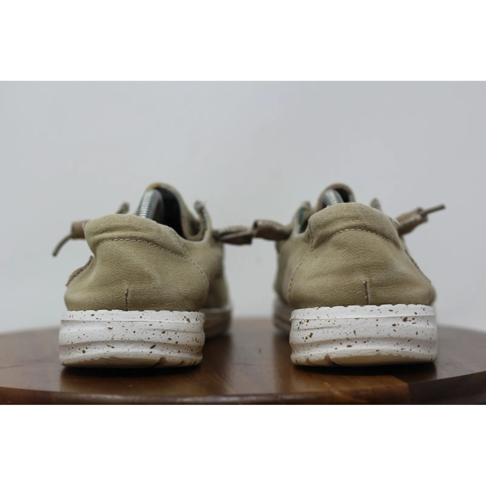 Hey Dude Wendy‎ Floral Beige Casual Loafers Lightweight Shoes Womens Size 7 - Image 4