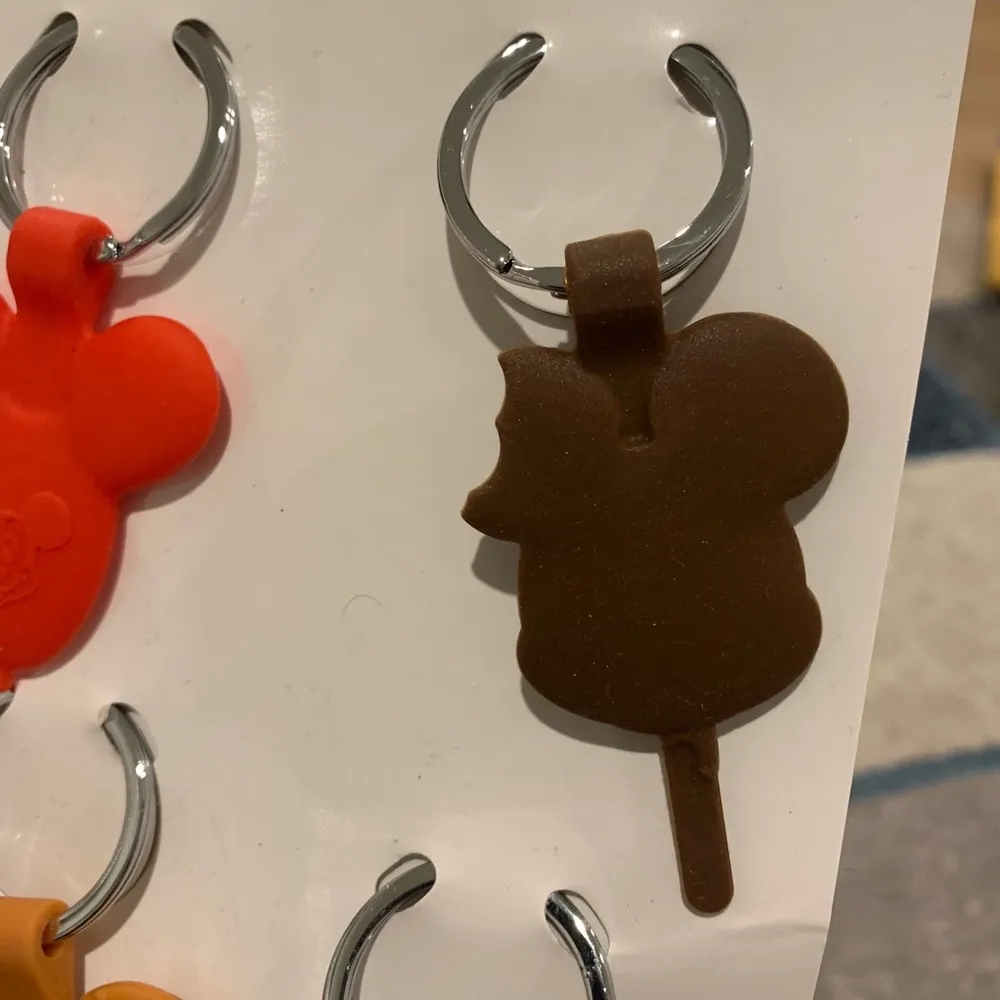 Disney Park Icons Silicone Key Chains Mickey Balloon Bar Ears Hat Pretzel - Image 5