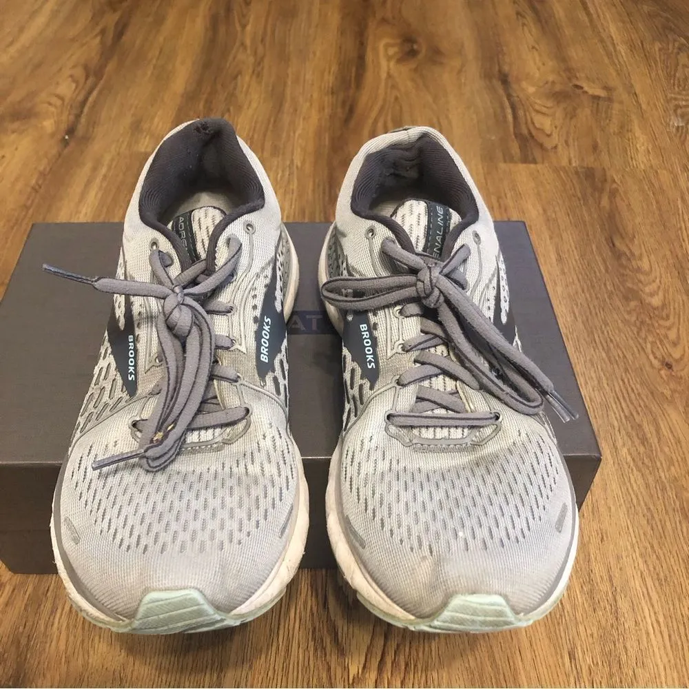 adrenaline gray Running athletic training shoes sneakers women’s 7.5 - Image 5