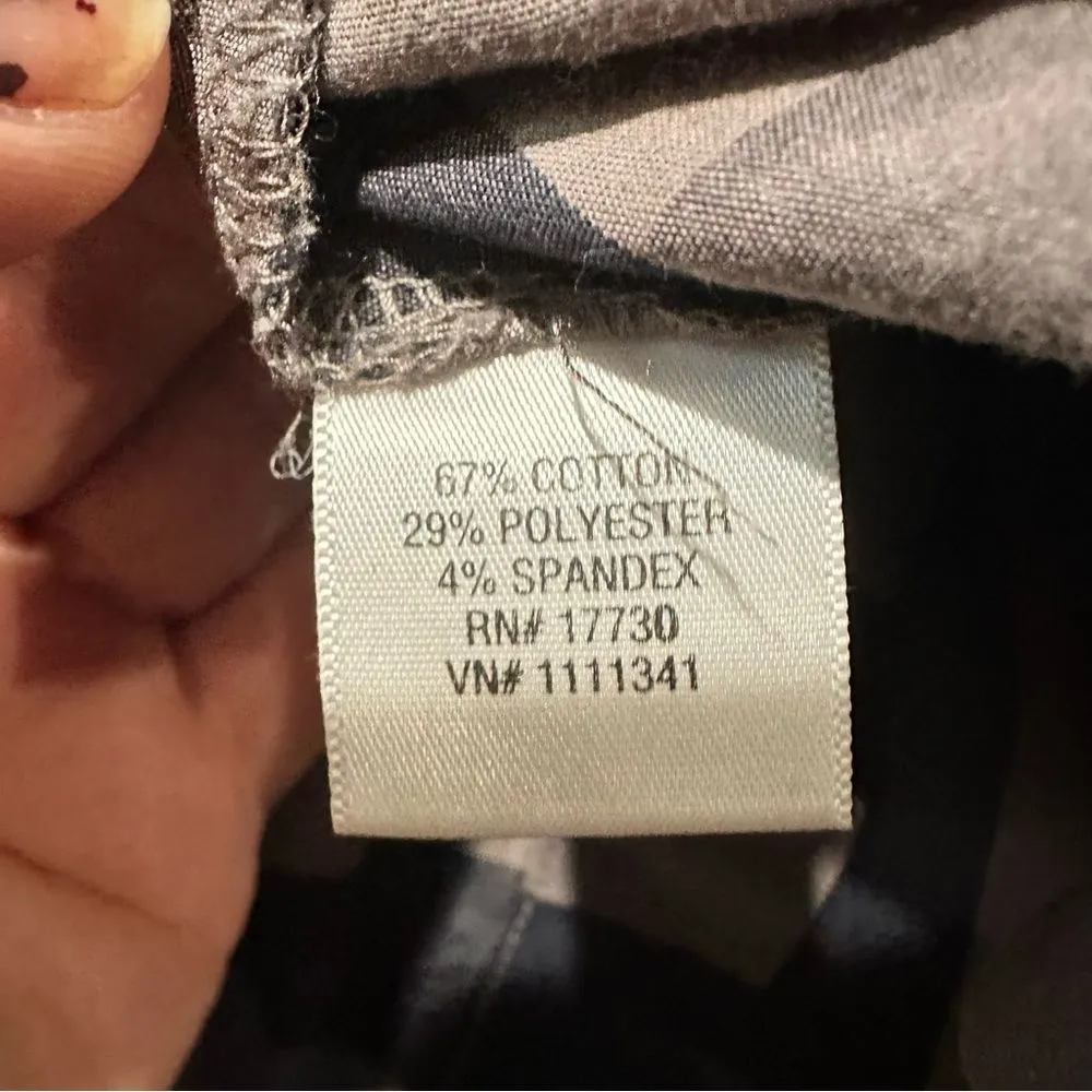 Converse One Star Plaid Button Down Shirt Dress Size Large - Image 13