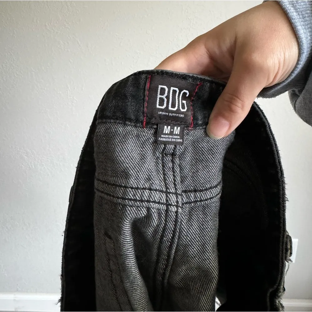 BDG Urban Outfitters Black Denim Mini Skirt Women’s M - Image 3