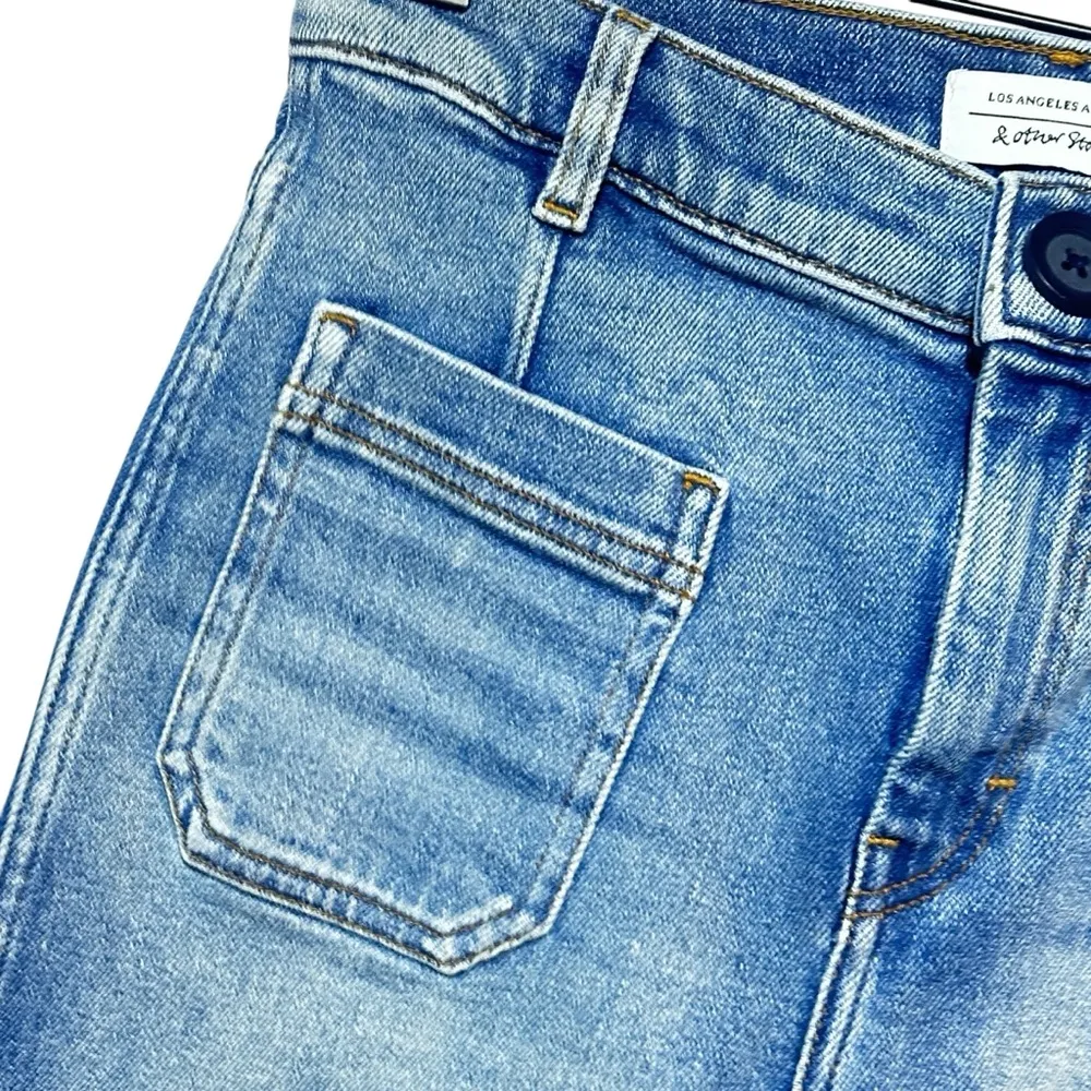 Wide Leg Tailored Look Denim Size 6 Los Angeles Atelier & Other Stories EUC - Image 6