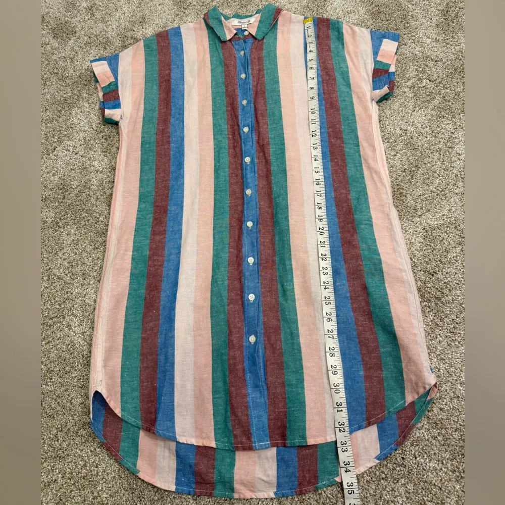 Madewell Central Shirtdress in Flagstaff Stripe - Image 12