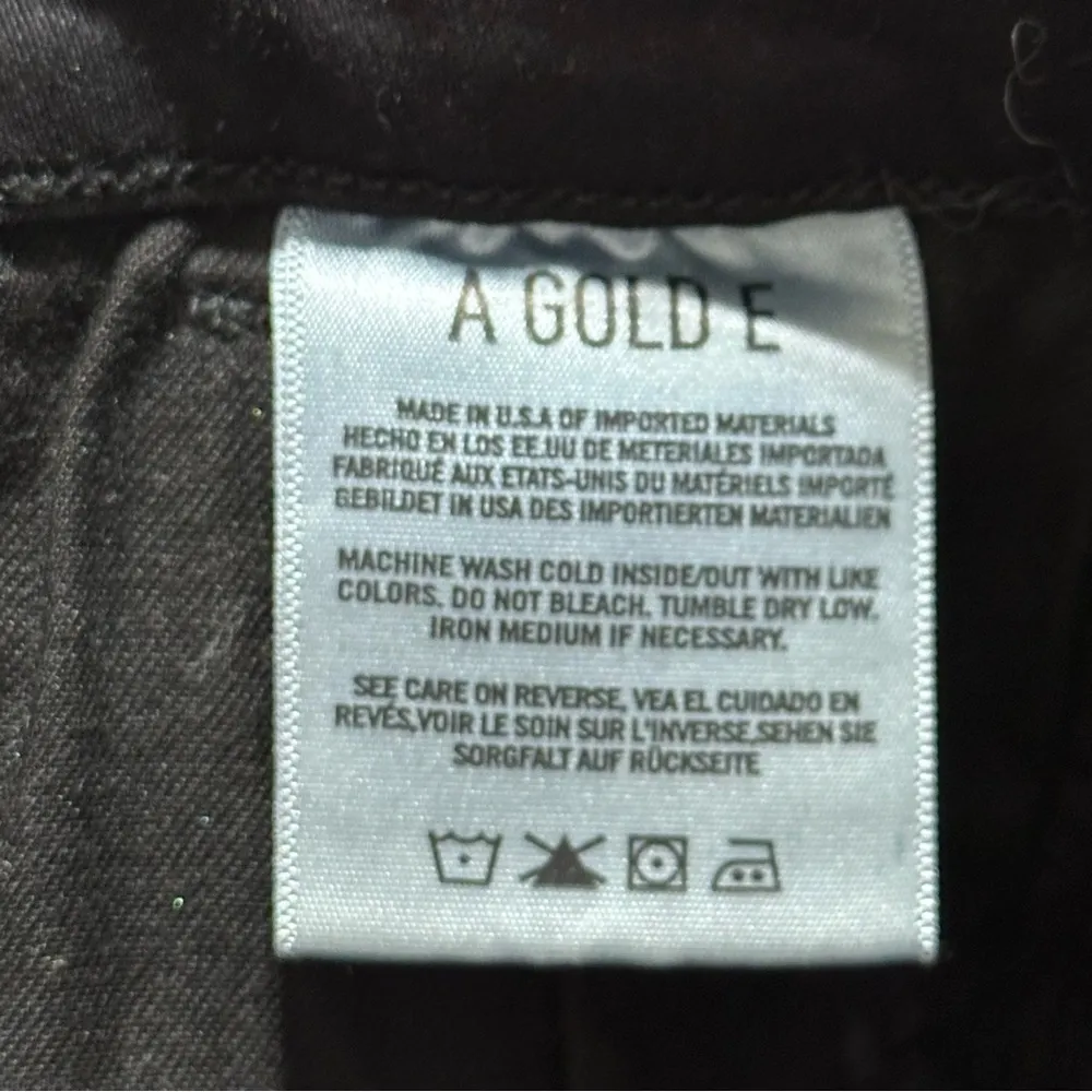 AGOLDE Denim Women’s Size 28 Moonstruck Black Sophie High Rise Skinny Jeans - Image 7