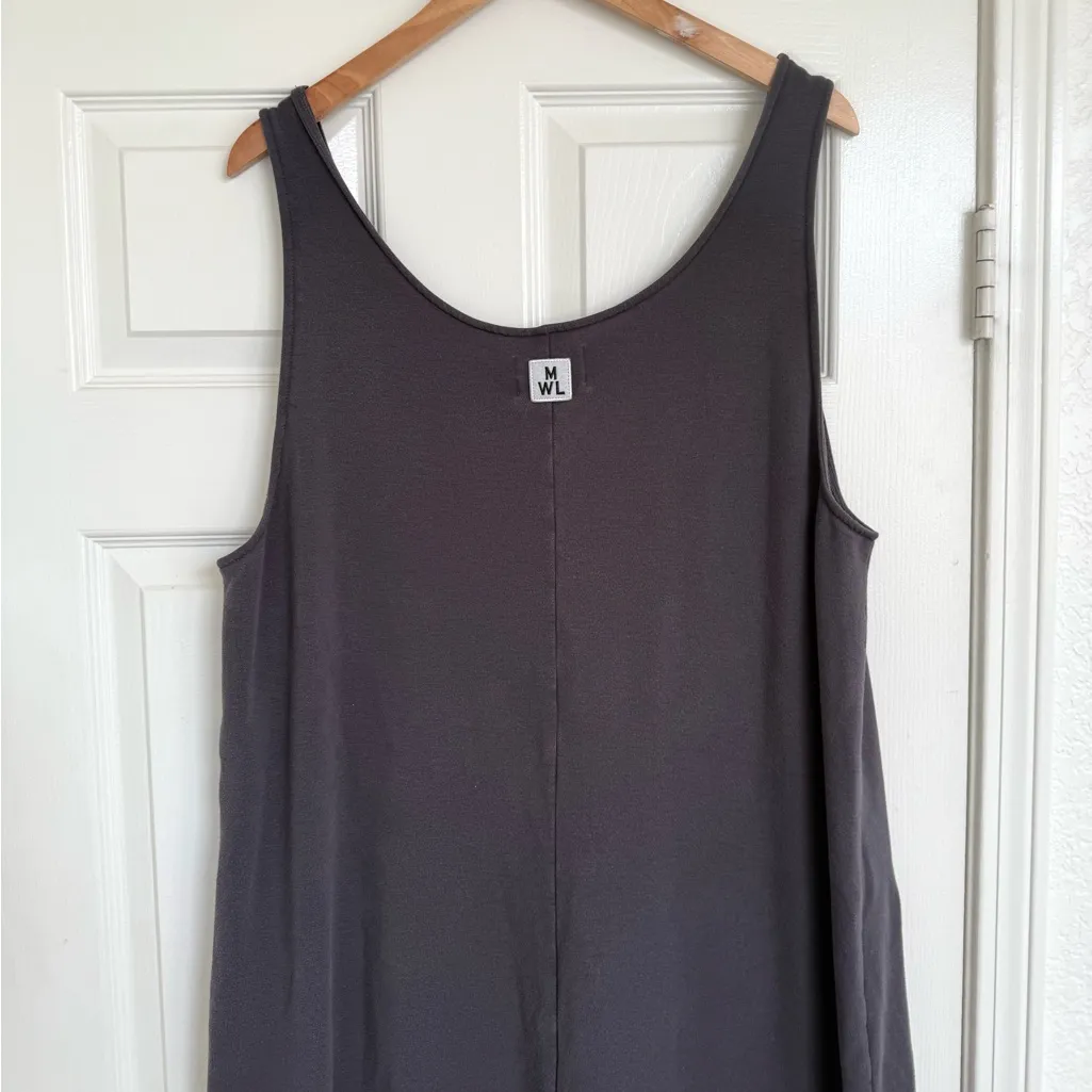 Madewell Superbrushed Pull On Jumpsuit Size XL Gray - Image 10