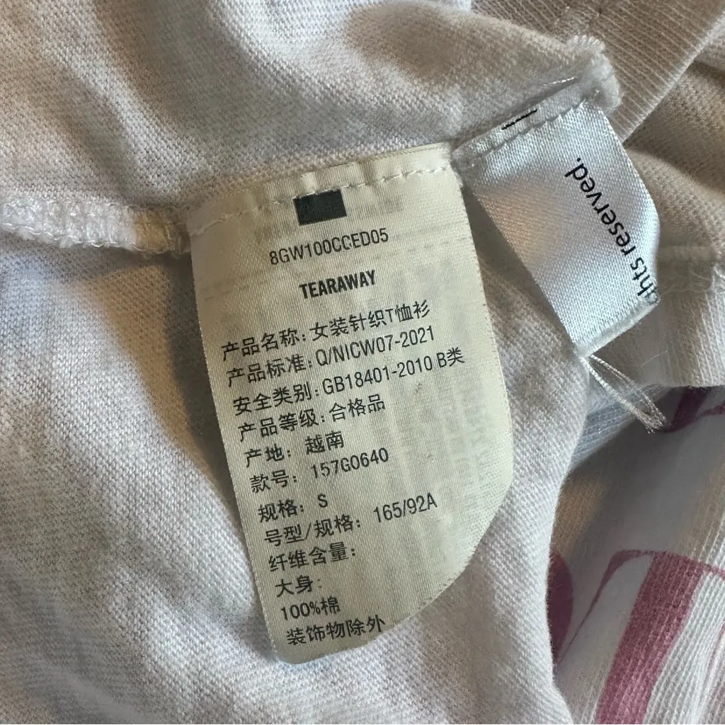 Shania Twain Abercrombie Oversized
Small T-shirt DIY Cropped Cowgirl Western - Image 6