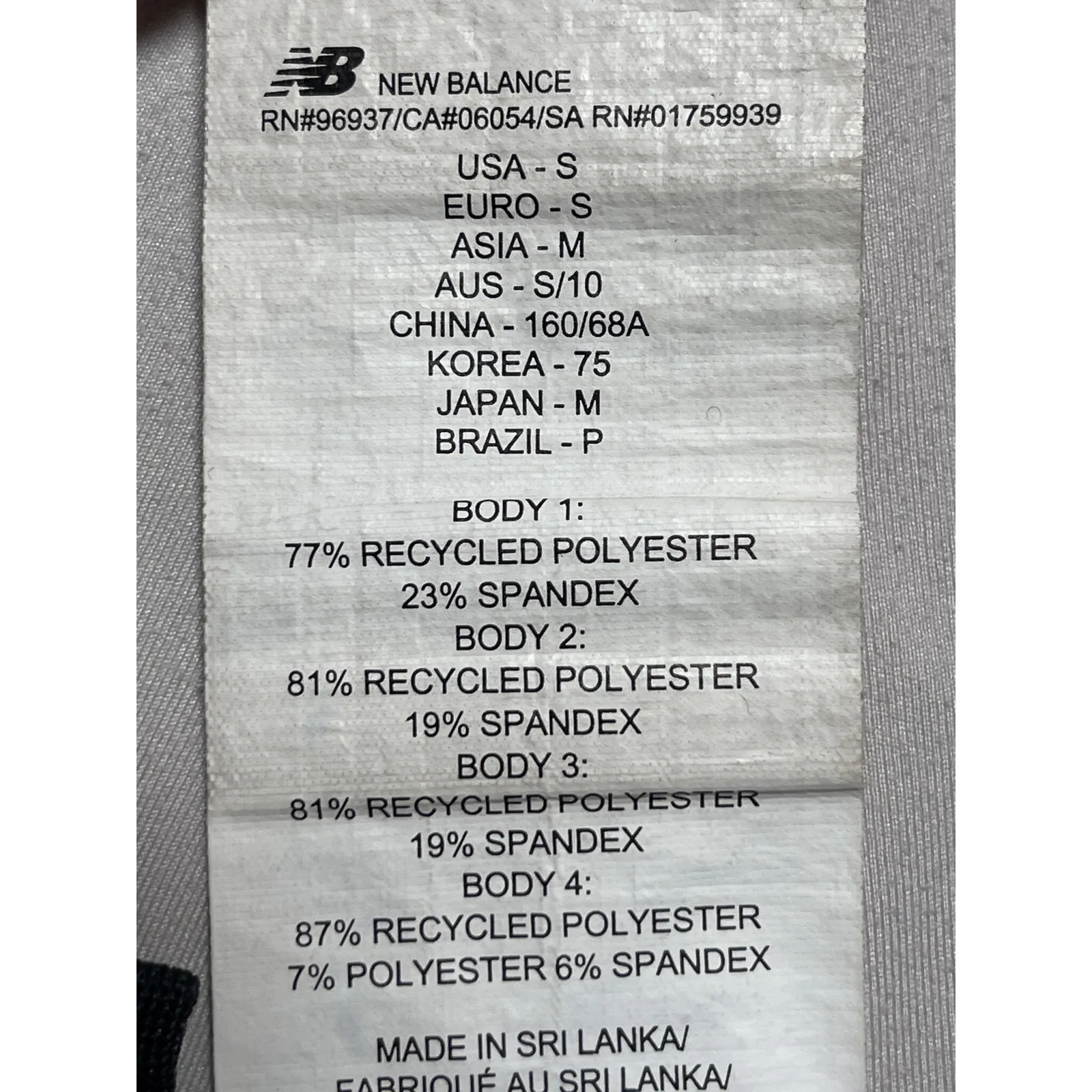 New Balance Printed Impact Run Purple Black Activewear Running Biker Shorts Sz S - Image 5