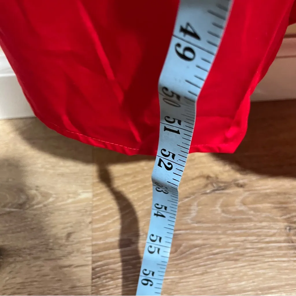 NWT Zero + Maria Cornejo Aissa Joi Cotton Broadcloth Dress red size 12 MSRP $795 - Image 9