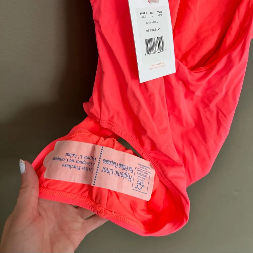 Nwt andie Bermuda one piece swim orange - Image 6