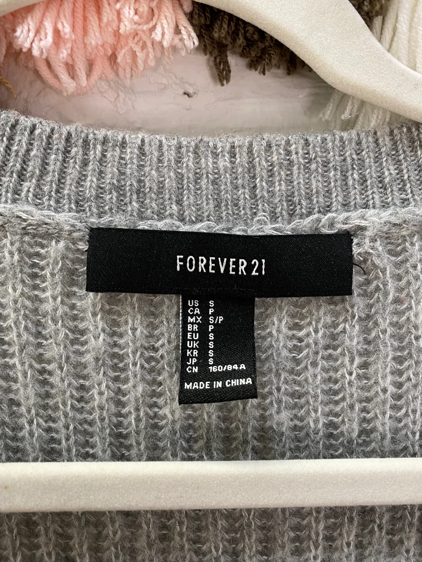 Grey Surplice Sweater - Image 5