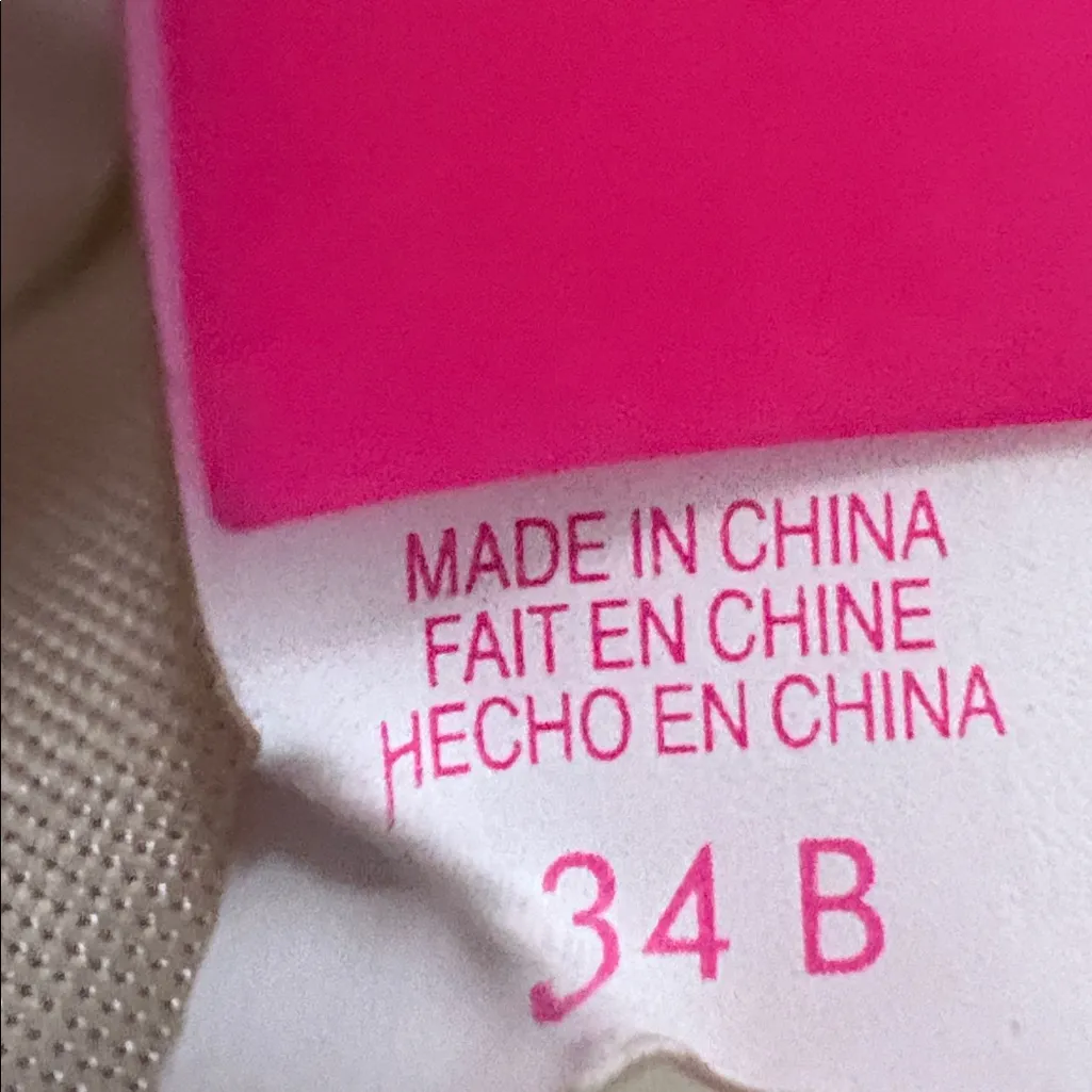 Victoria's Secret Multi Useful Bikini Bra Top with beaded accents 34/B - Image 5