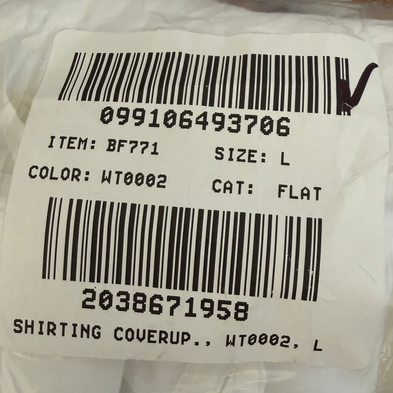 NWT J. Crew Sz L Coverup Shirt Dress White BF771 Vacation 100% Organic Cotton Size L - Image 11