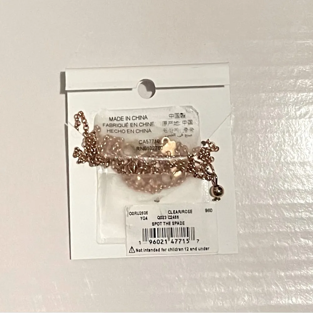 NWT Kate Spade Pave Charm Necklace - Image 4