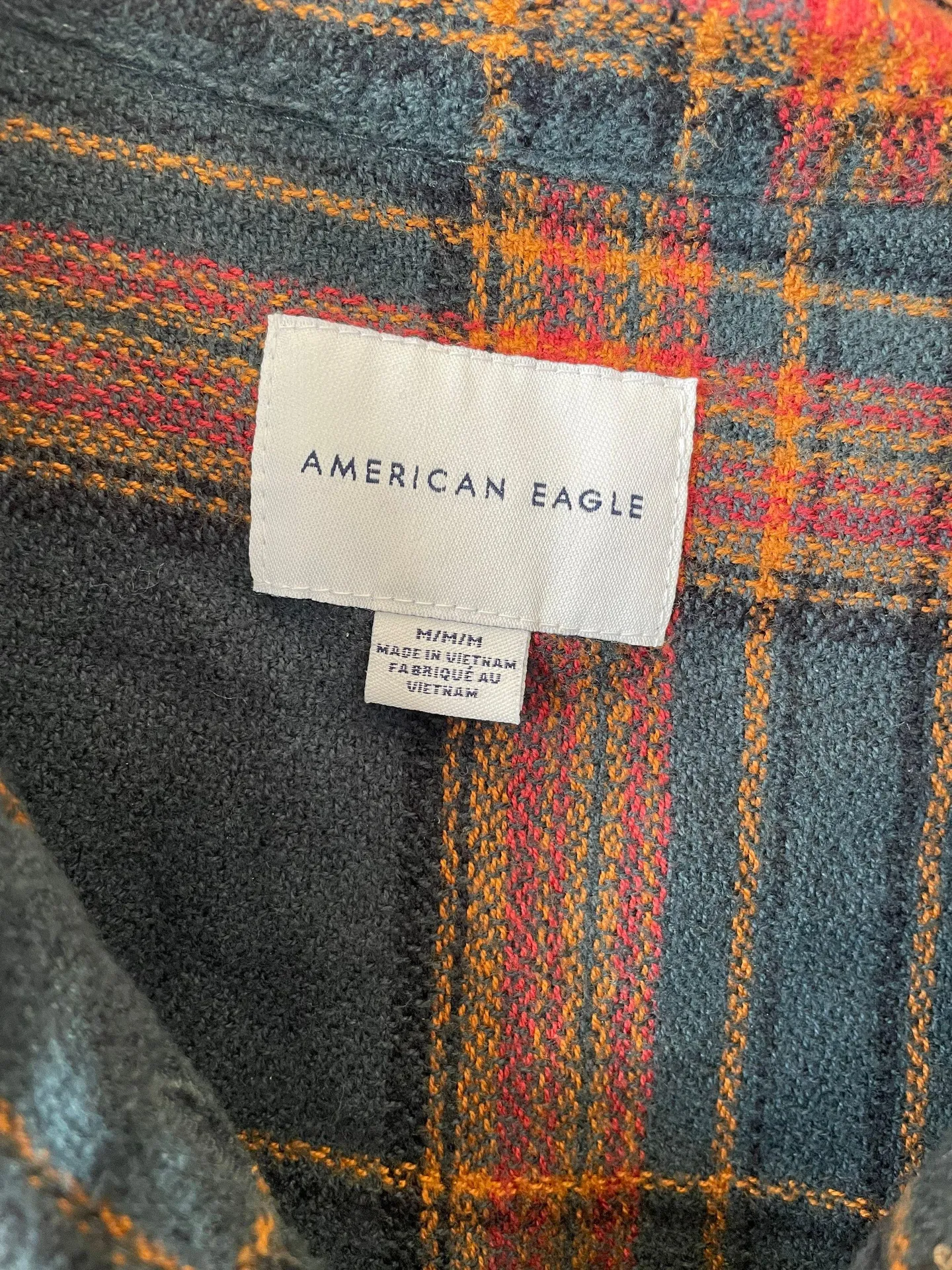 American Eagle Outfitters Cropped Flannel - Image 3