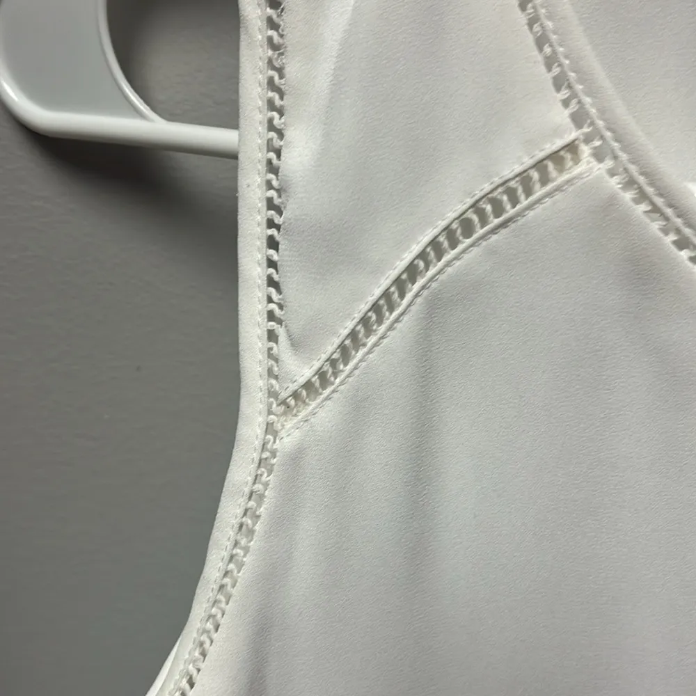 WHBM Sleeveless white top - Image 2