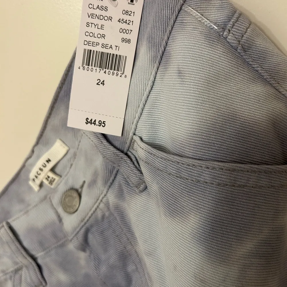 PacSun Tie Dye Denim Shorts NWT - Image 5