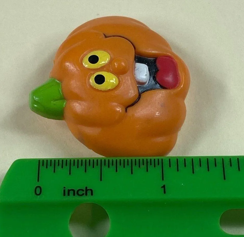 Halloween Holiday Jack-0-Lantern Pumpkin Pin Brooch Russ Silly Smile Grin - Image 5