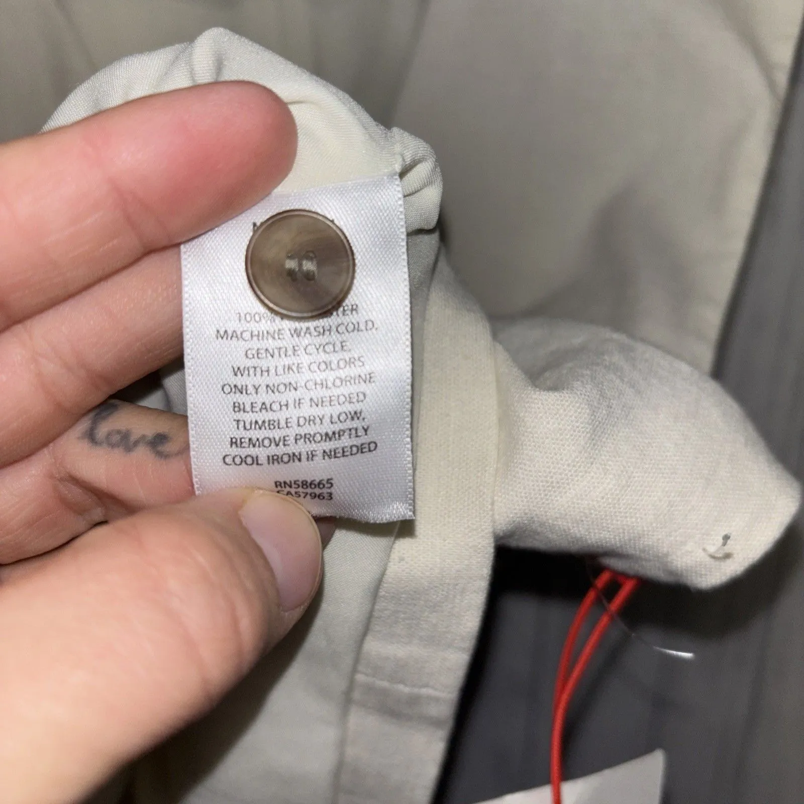 Womens Size M Open Edit Ivory Vest NWT - Image 4