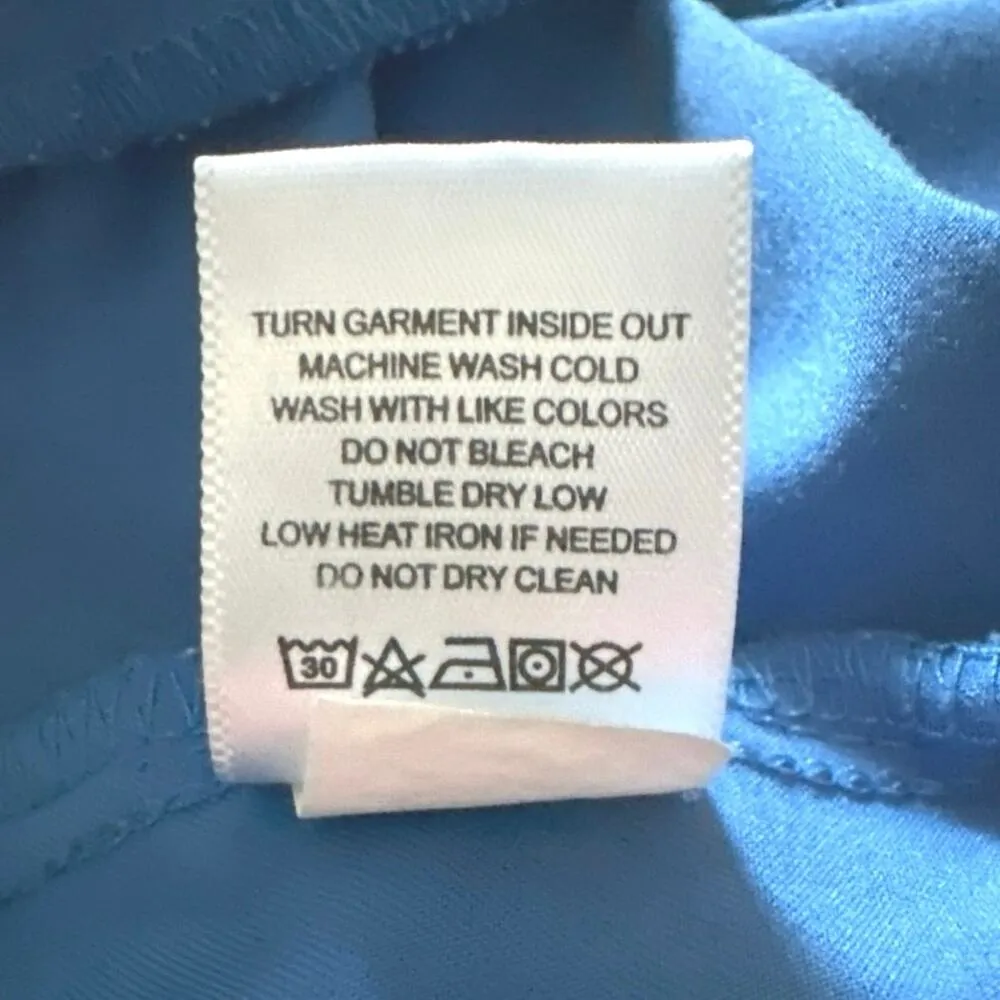 FIGS Casma Three-Pocket Scrub Top Blue V-Neck Plus Size Women sz XXL - Image 6