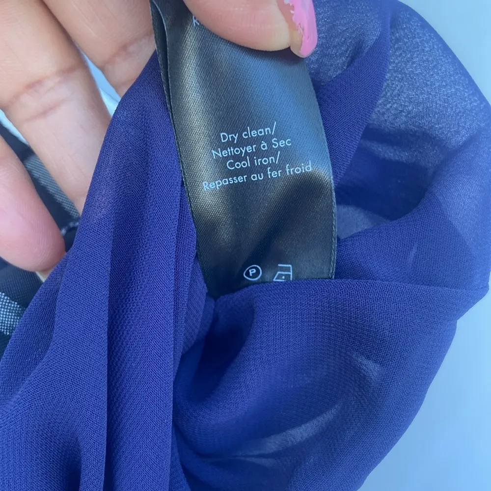 Elizabeth and James Navy Jewel Dress size 6 - Image 7