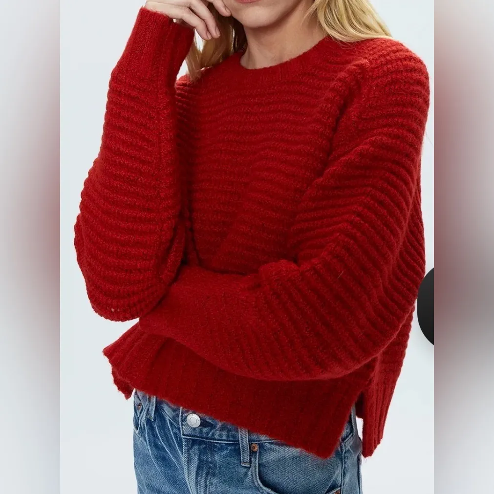 Pistola Adina Everyday Sweater Rouge Size XS - Image 2