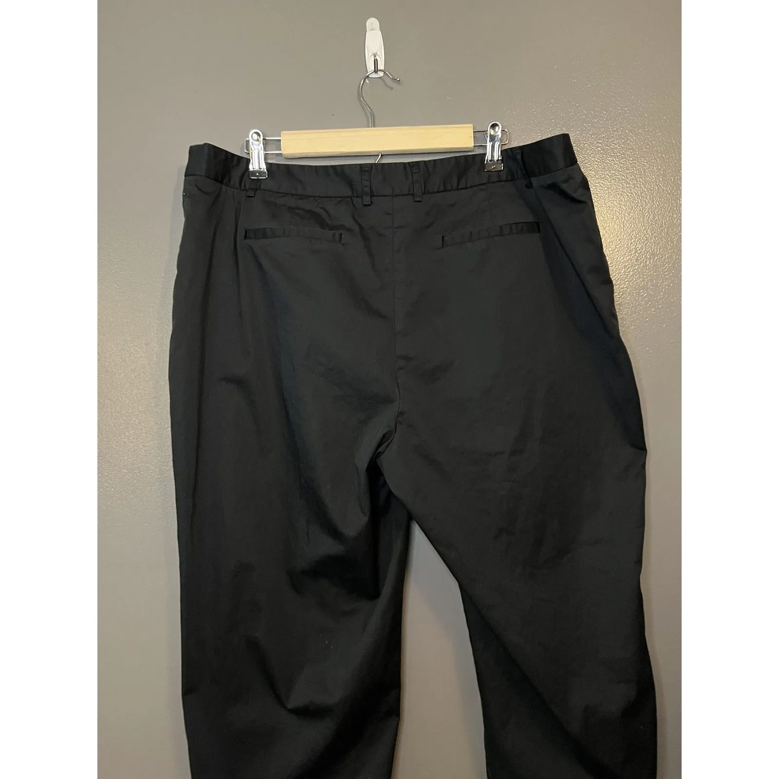 Jones New York Collection Woman Pants Womens 16W Black Stretch Dress Slacks - Image 4