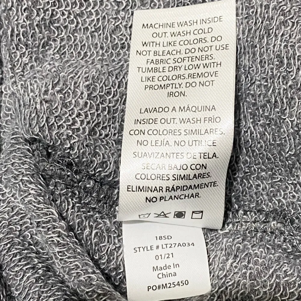 Wild Hair Wild Heart Wild Hair World Tour Distressed Raglan LS Top S - Image 12