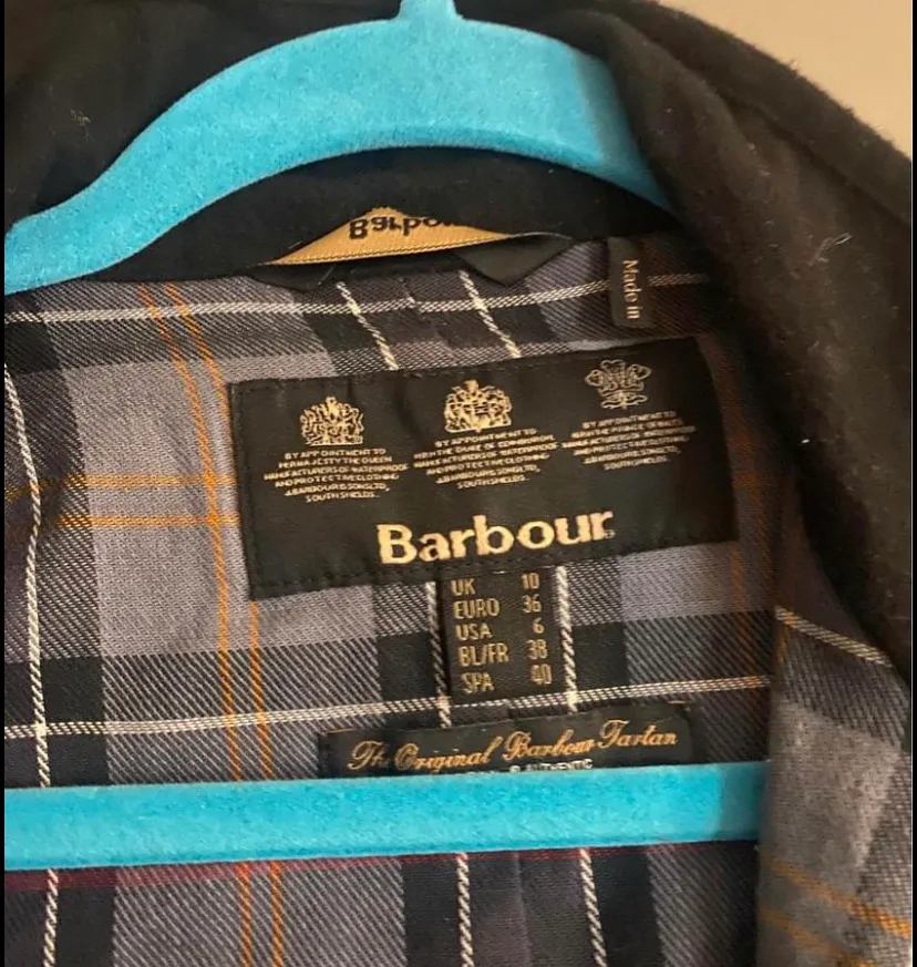 Barbour Waxed Black Jacket - Image 4