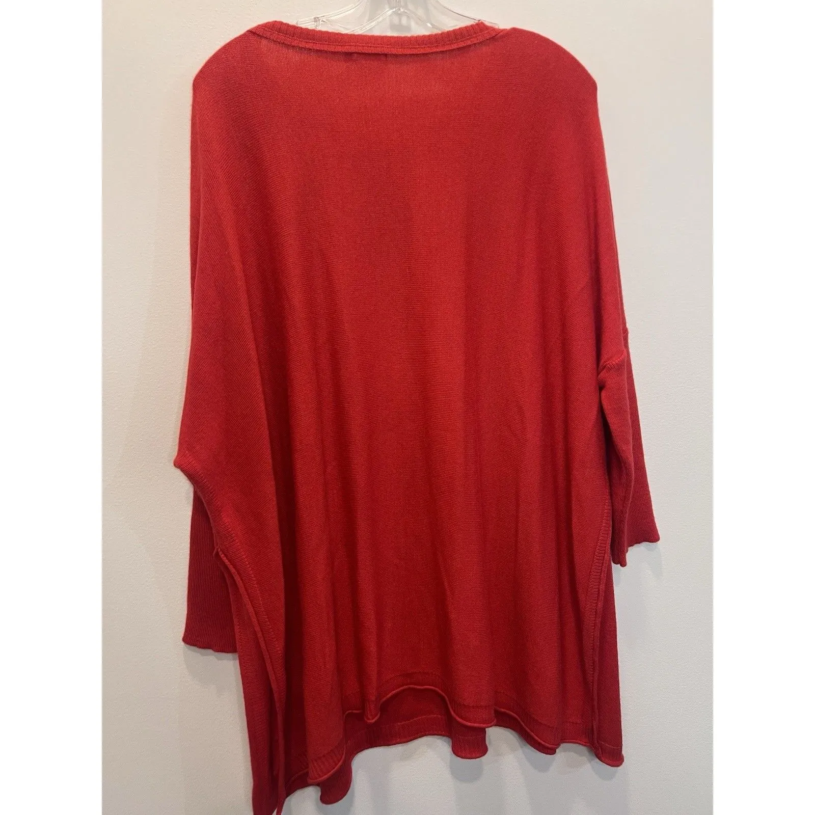 Mer Sea Catalina Sweater One Size Red Oversized Acrylic Blend Mer - Image 7