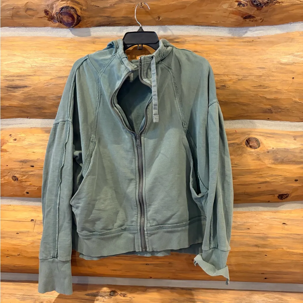 Free People Only One Hoodie size Large - Image 3